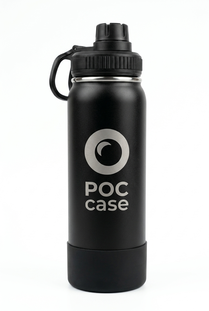 Garrafa térmica POC case - Preto POC case