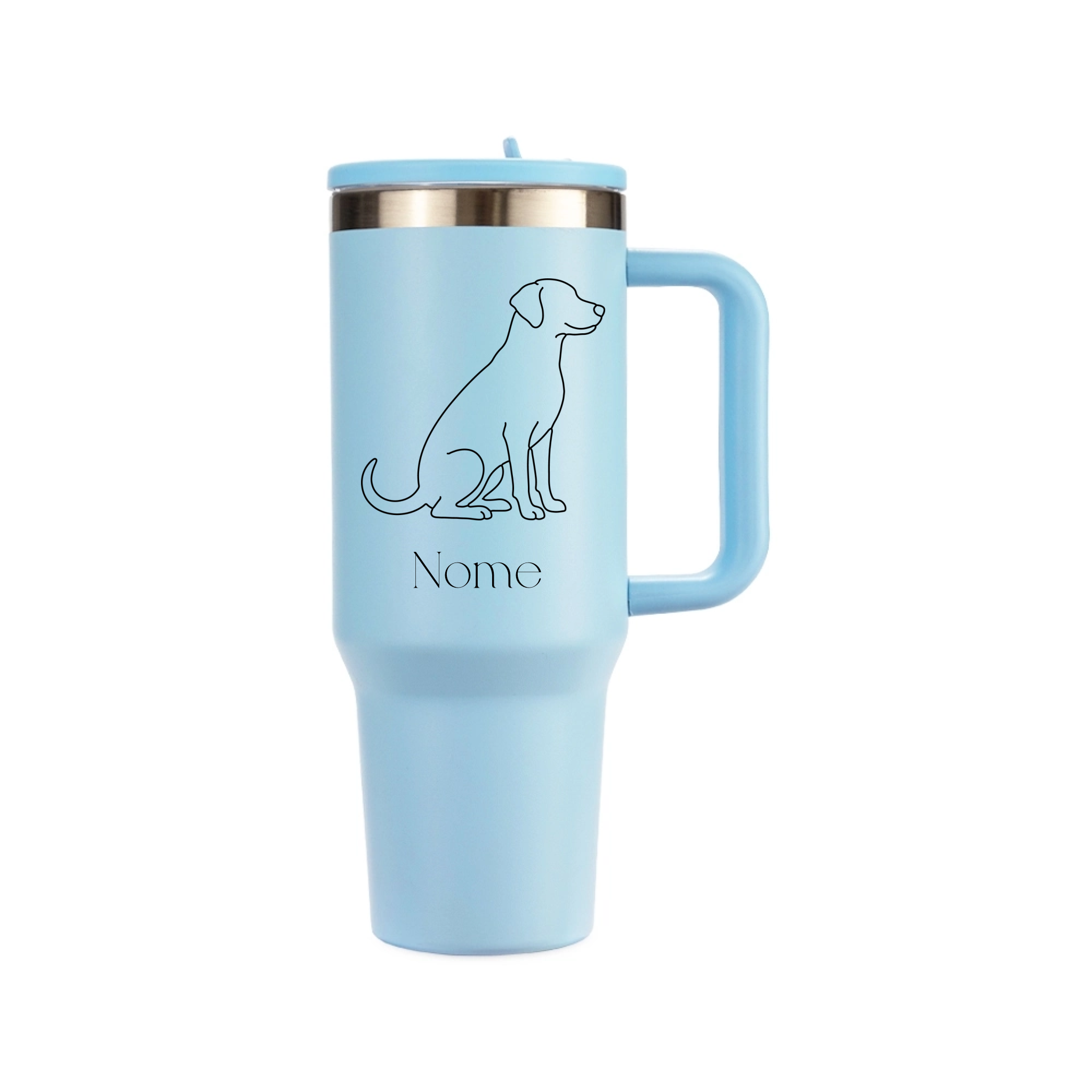 Caneca Térmica 1,2L POC Studio — Azul