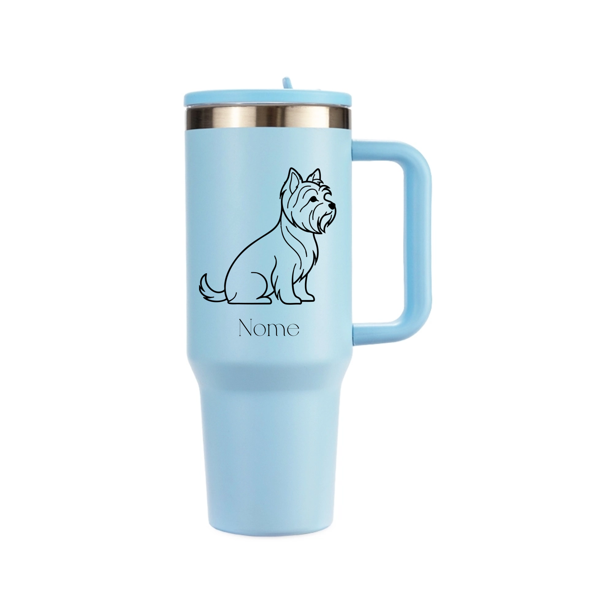 Caneca Térmica 1,2L POC Studio — Azul
