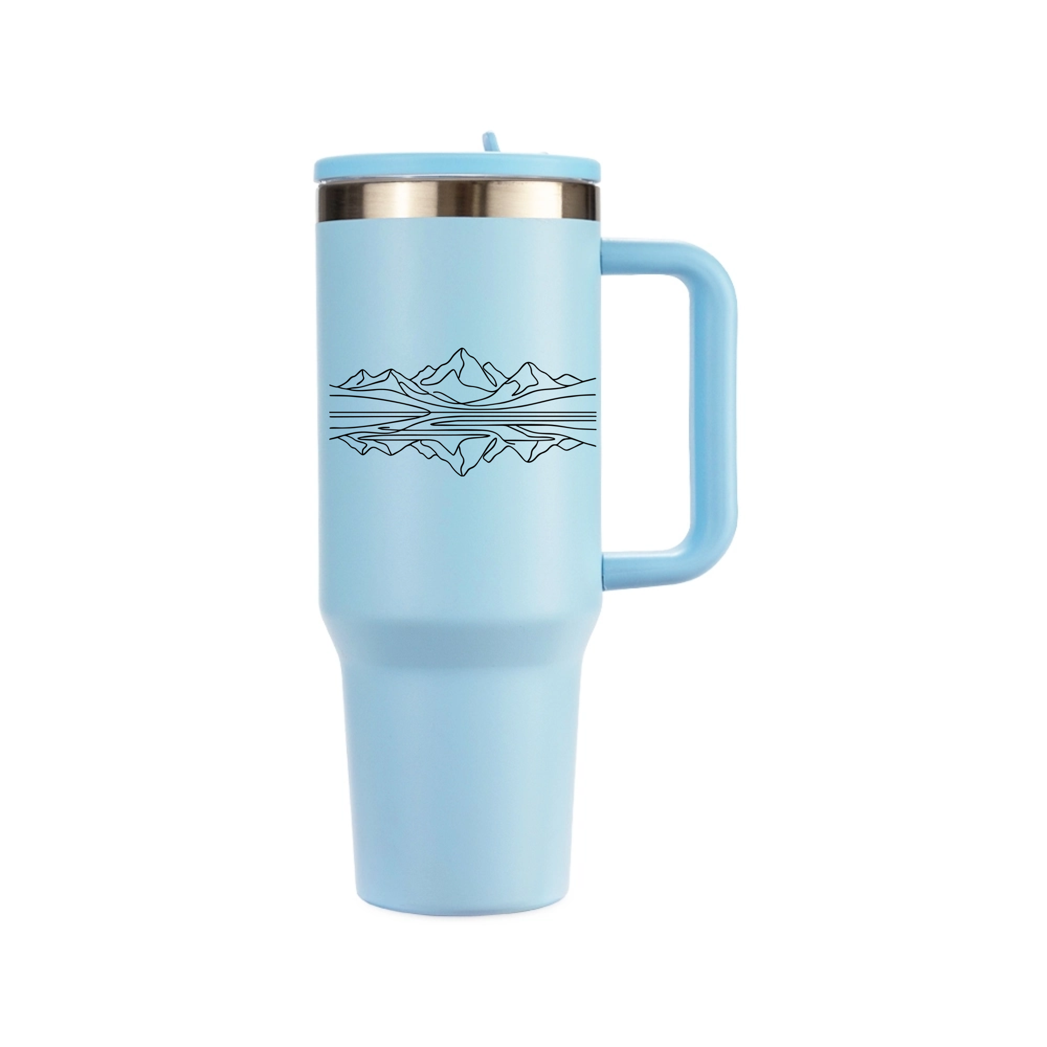 Caneca Térmica 1,2L POC Studio — Azul