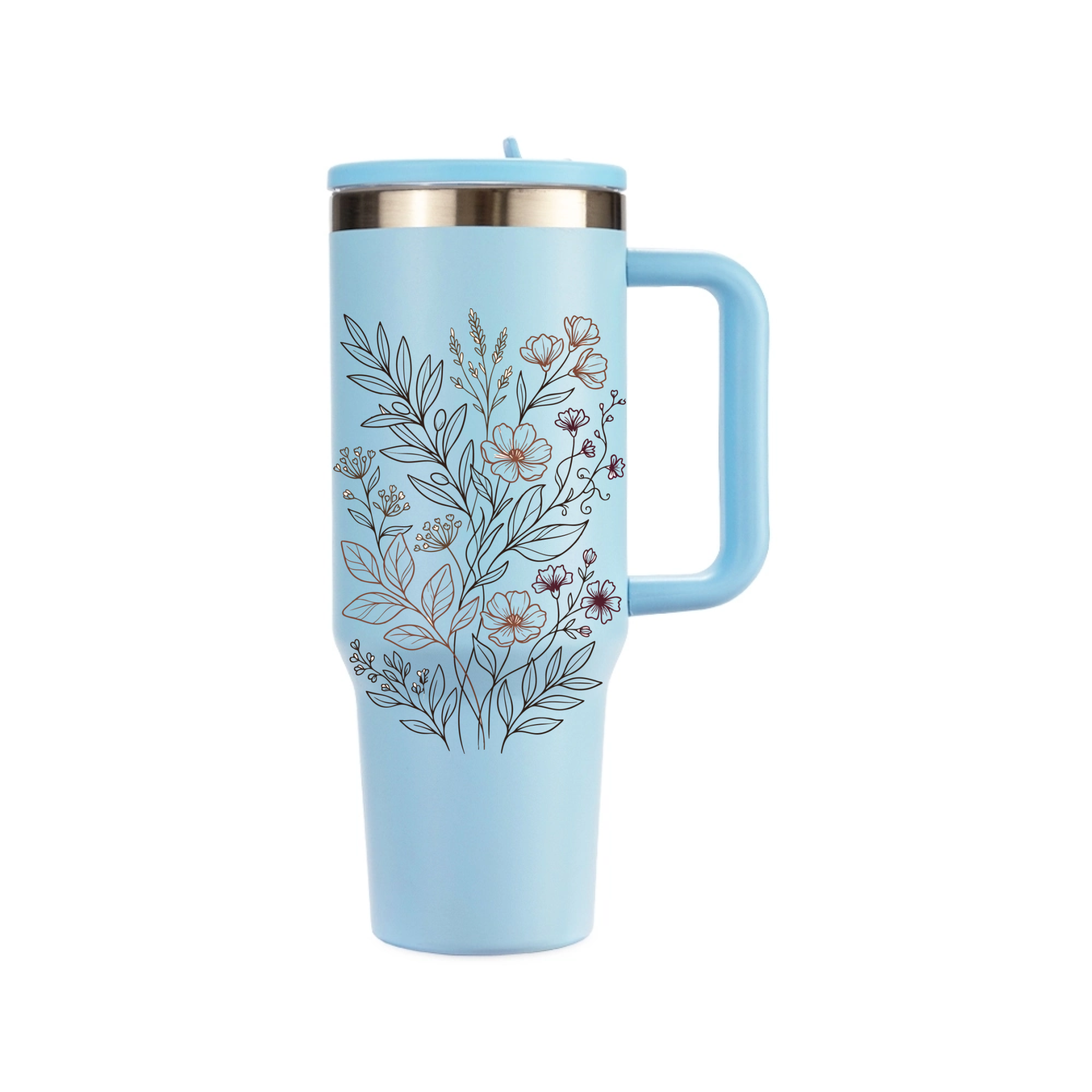 Caneca Térmica 1,2L POC Studio — Azul