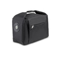 Bolsa térmica Box 6L preta com termômetro digital integrado e bolso frontal - POC.case
