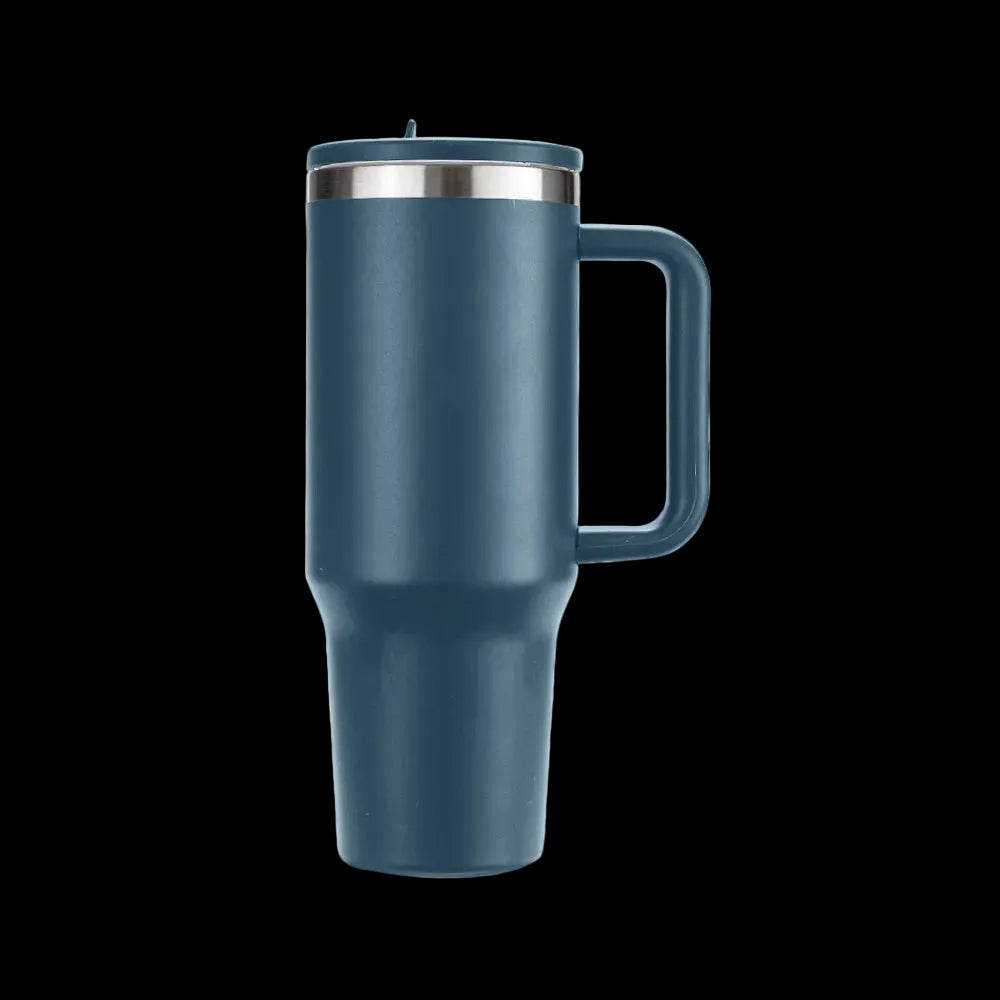 Caneca Térmica 1,2L POC Studio — Azul-marinho