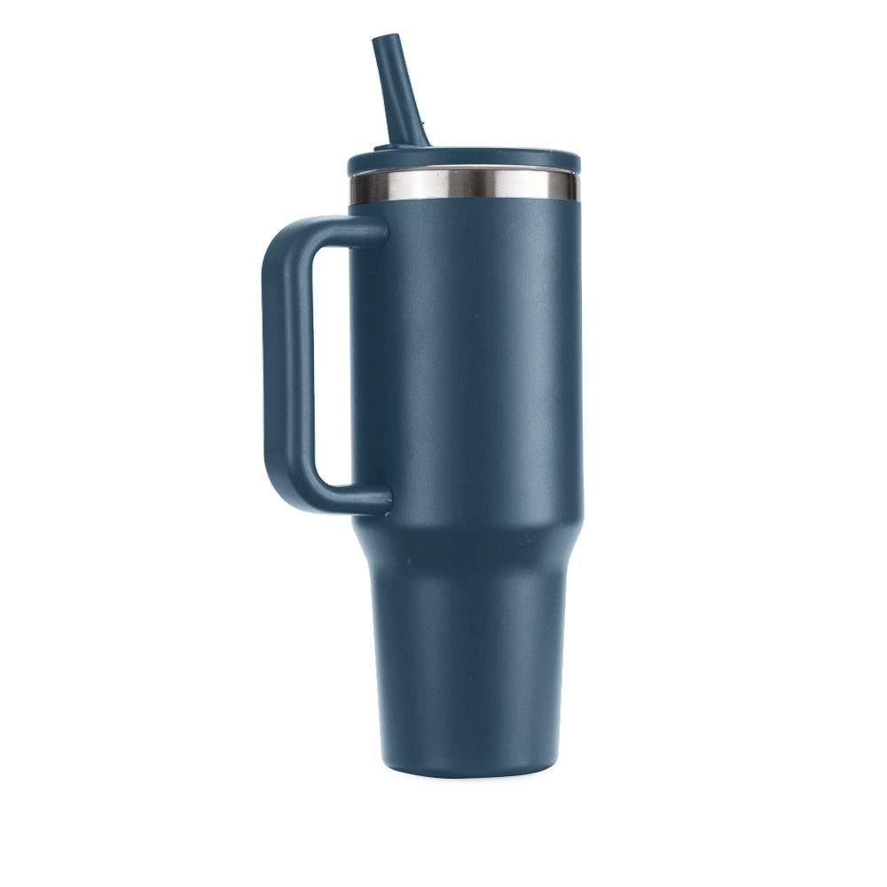 Caneca Térmica 1,2L POC Studio — Azul-marinho
