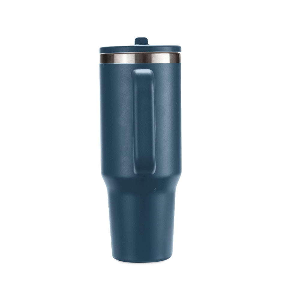 Caneca Térmica 1,2L POC Studio — Azul-marinho