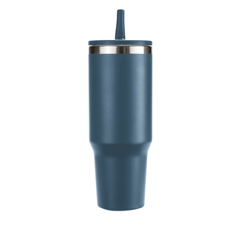 Caneca Térmica 1,2L POC Studio — Azul-marinho