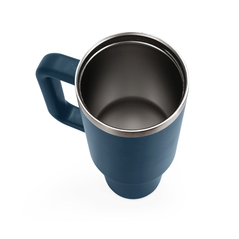 Caneca Térmica 1,2L POC Studio — Azul-marinho