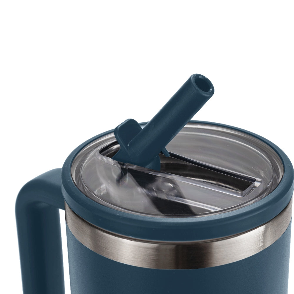 Caneca Térmica 1,2L POC Studio — Azul-marinho