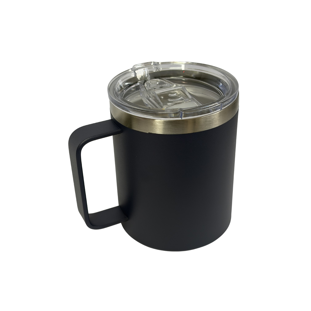 Caneca Térmica Inox 360ml com Alça e Tampa