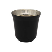 Copo térmico de espresso em aço inox preto fosco, POC.case