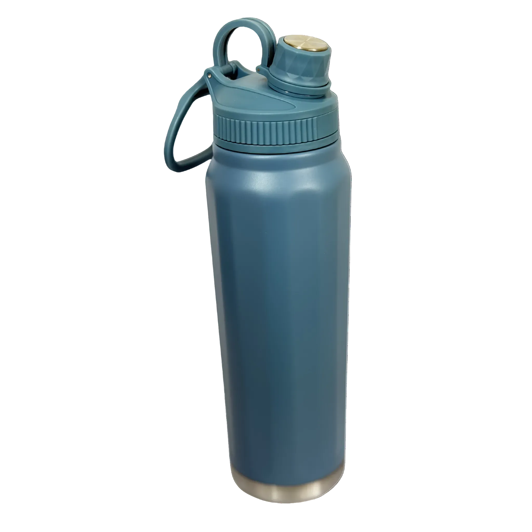 Garrafa Térmica Inox 950ml Azul com Bico – Linha Fé | POC.case