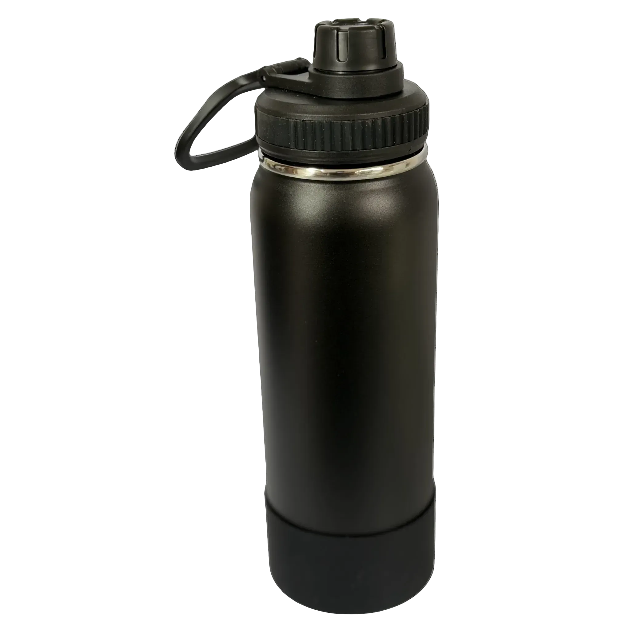 Garrafa Térmica Inox 800ml Preta com Infusor